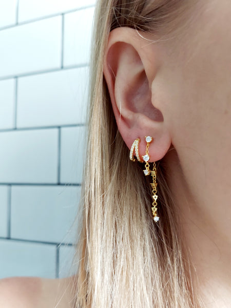 Midi Stud Earrings