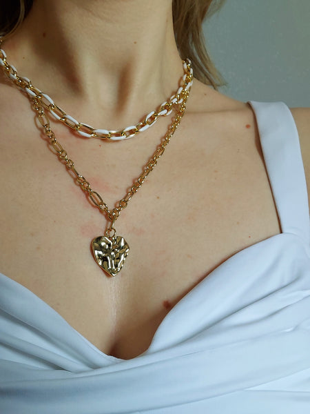 Heart Gold Necklace