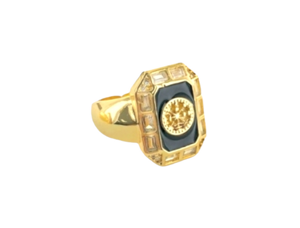 Black Signet Ring