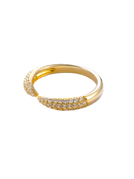 Cuff Claw Diamond Ring