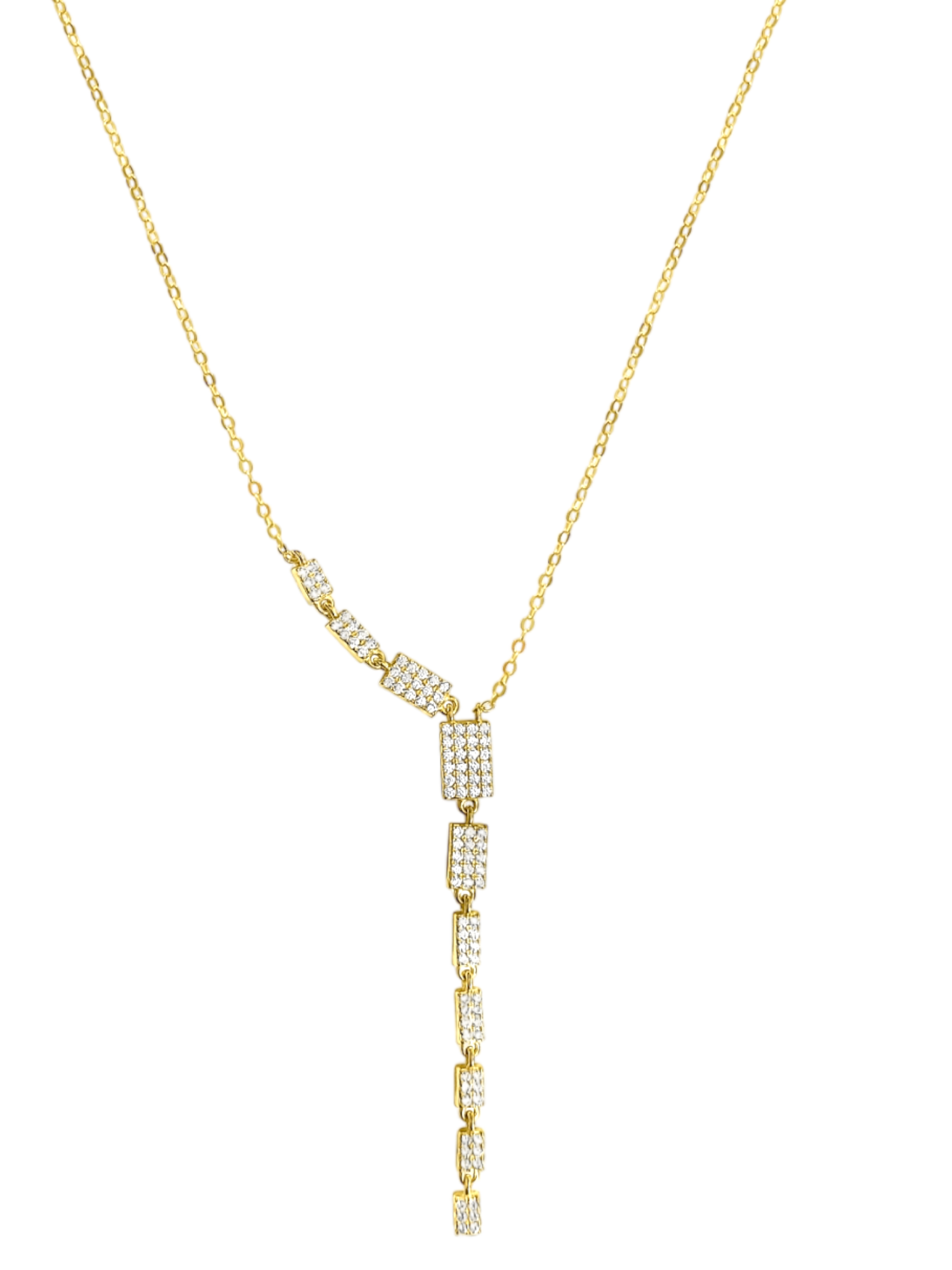 Kendra Diamond Gold Drop Y-Necklace