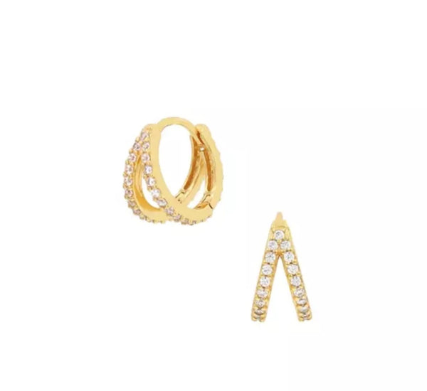 Midi Stud Earrings